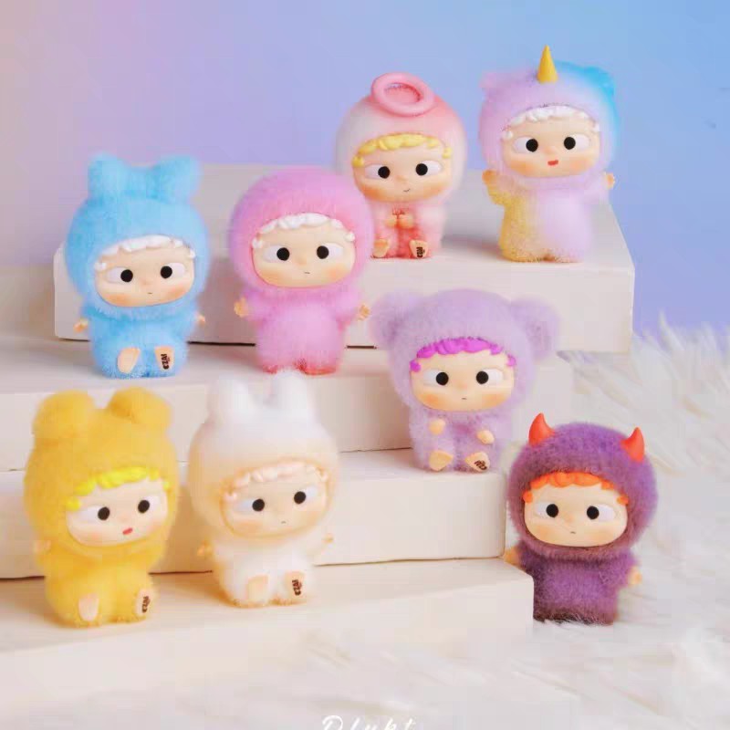 Heyone黑玩哦崽OZAI茸茸收容所系列萌粒盲盒