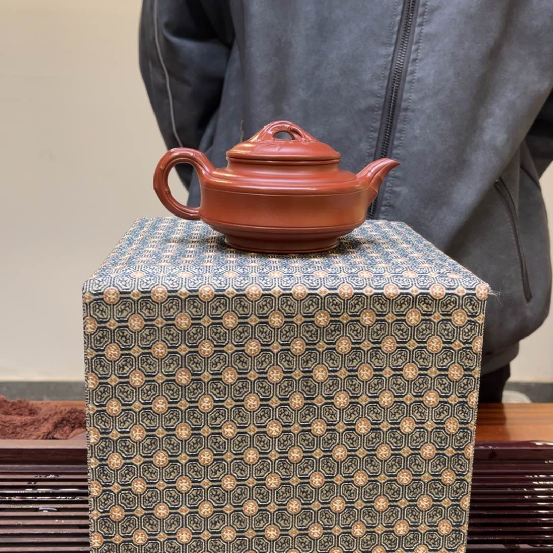 紫砂茶壶浮**露紫砂 原矿泥料