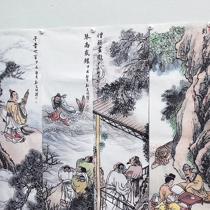 鲁岳艺术美术作品1