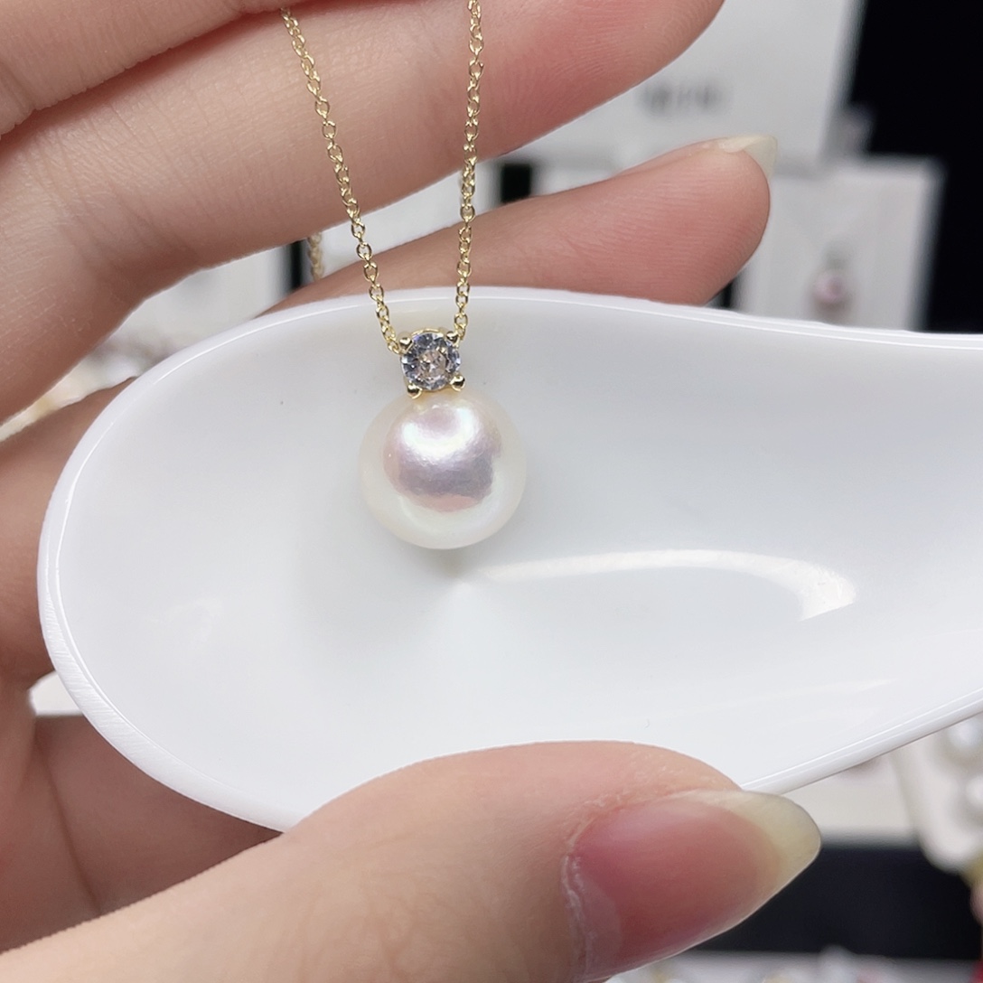 吊坠(赠链)淡水珍珠合金