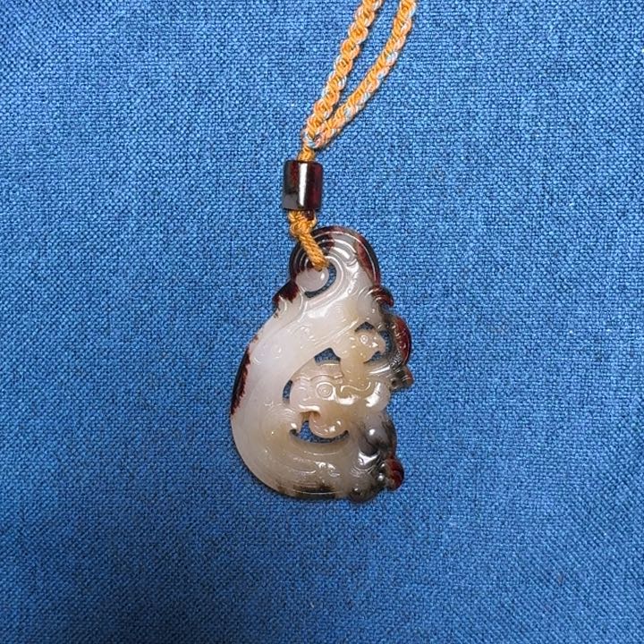 和田玉（糖玉）挂件未镶嵌