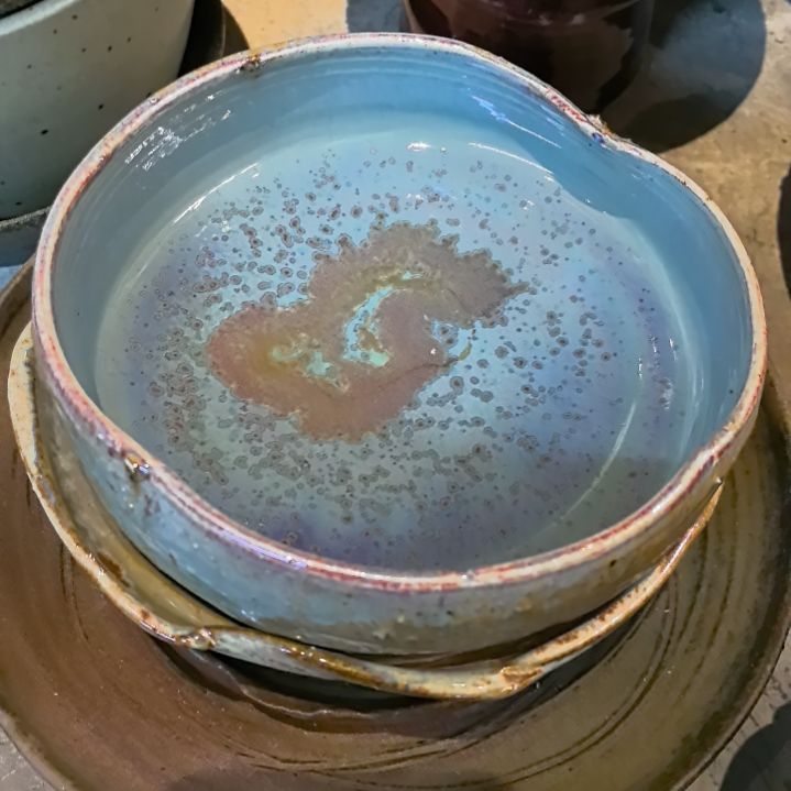 阿***莉陶摆件手工高温原矿窑变特价福利