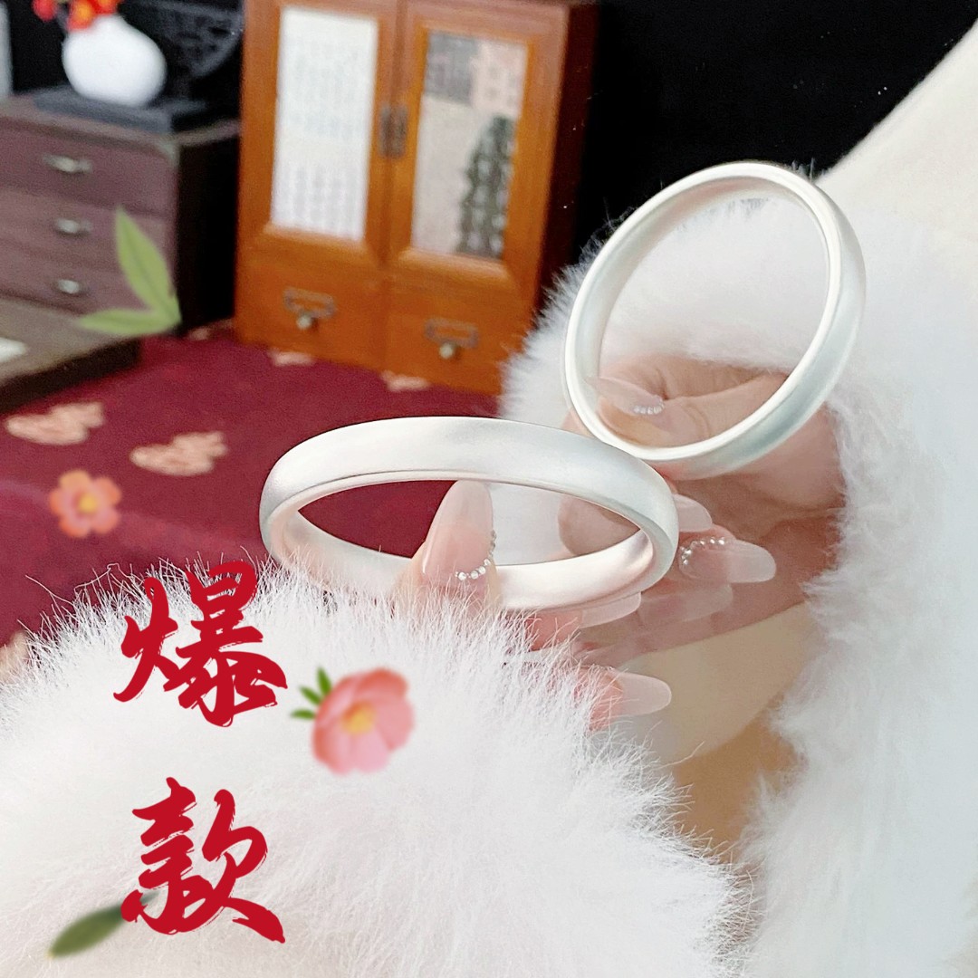 足银手镯 41号-轮胎古法【闭口】手镯1