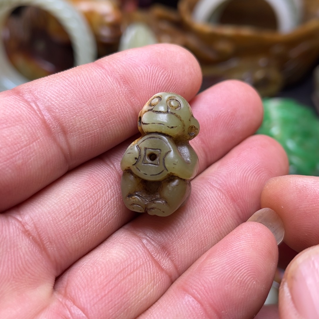 和田玉挂件未镶嵌