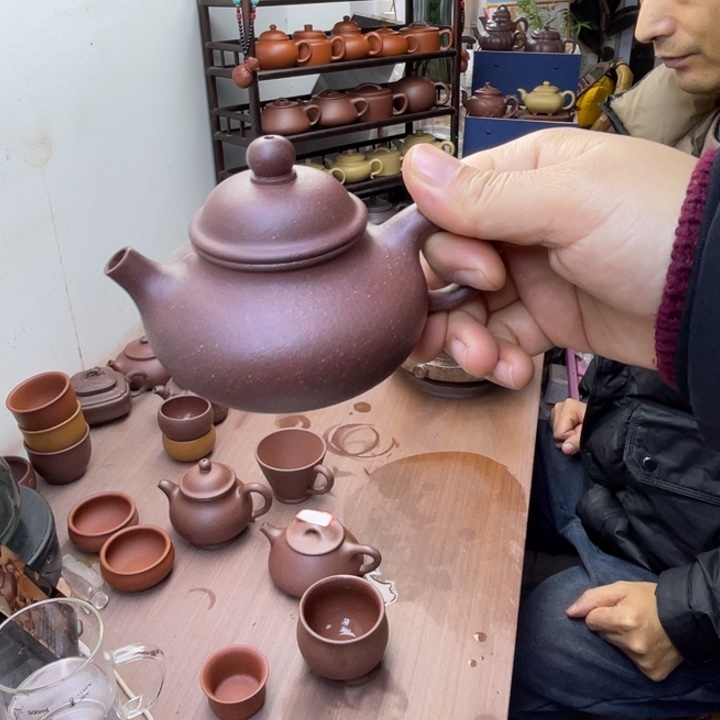 紫砂茶壶微瑕封釉容天容量140毫升