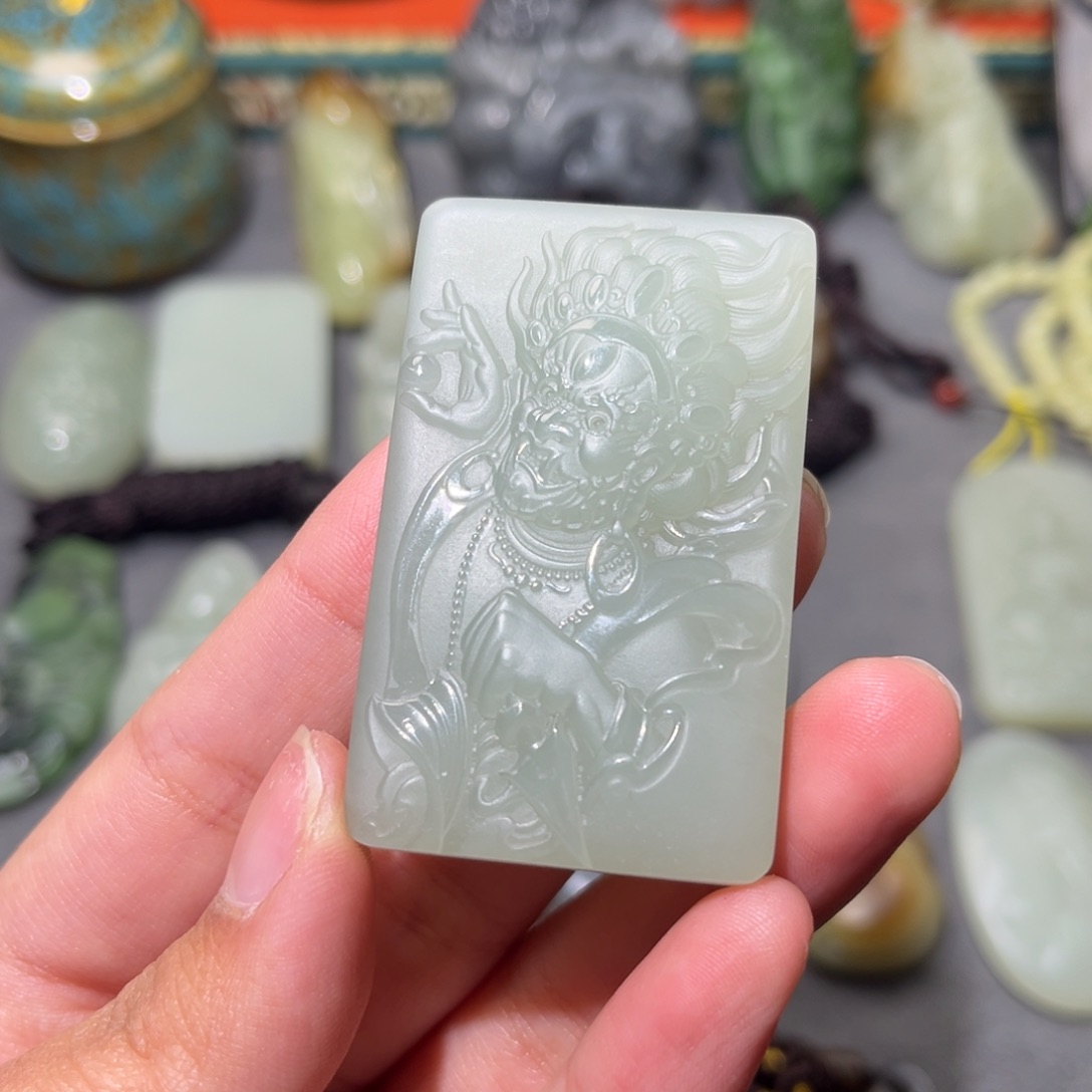 和田玉挂件未镶嵌