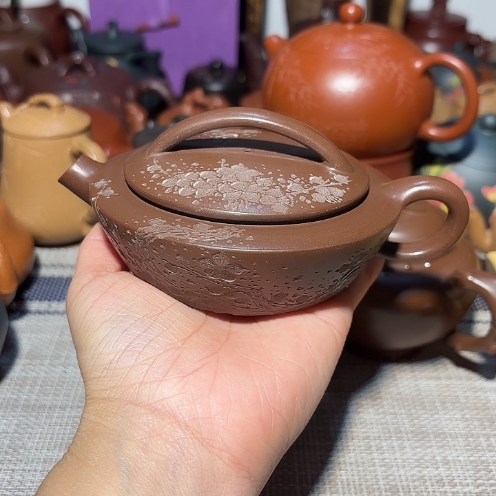 茶壶紫砂原矿宜兴紫砂150cc