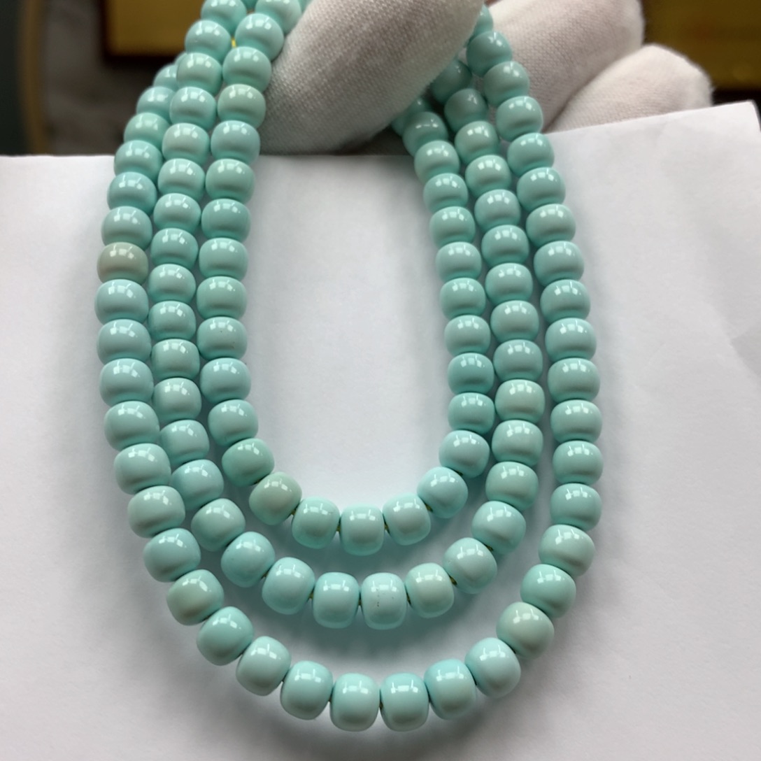 绿松石长链未镶嵌