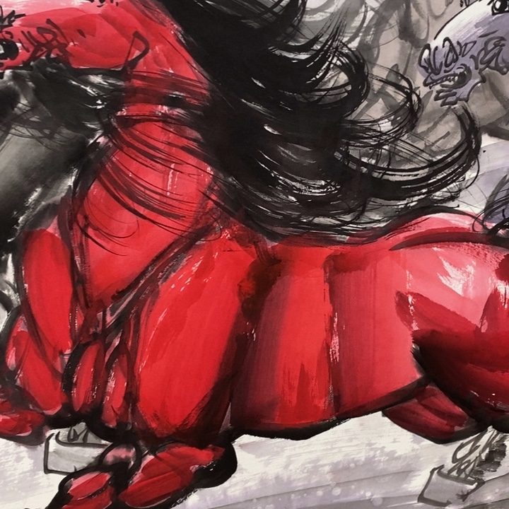 日新画作欣赏作品