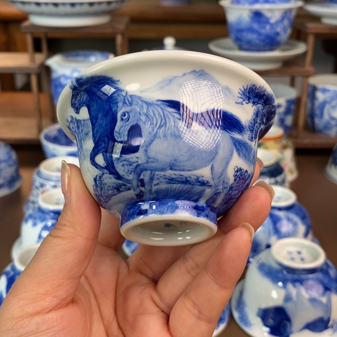 景德镇陶瓷手工手绘