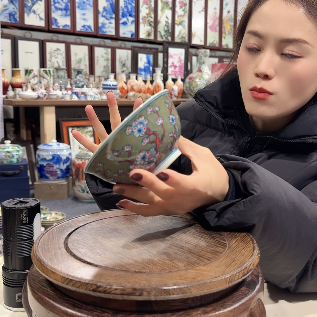 瓷摆件/////景德镇陶瓷瓷器。绿。