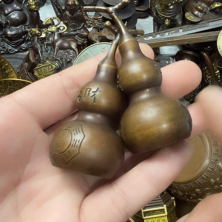 顺顺利利，铜器摆件