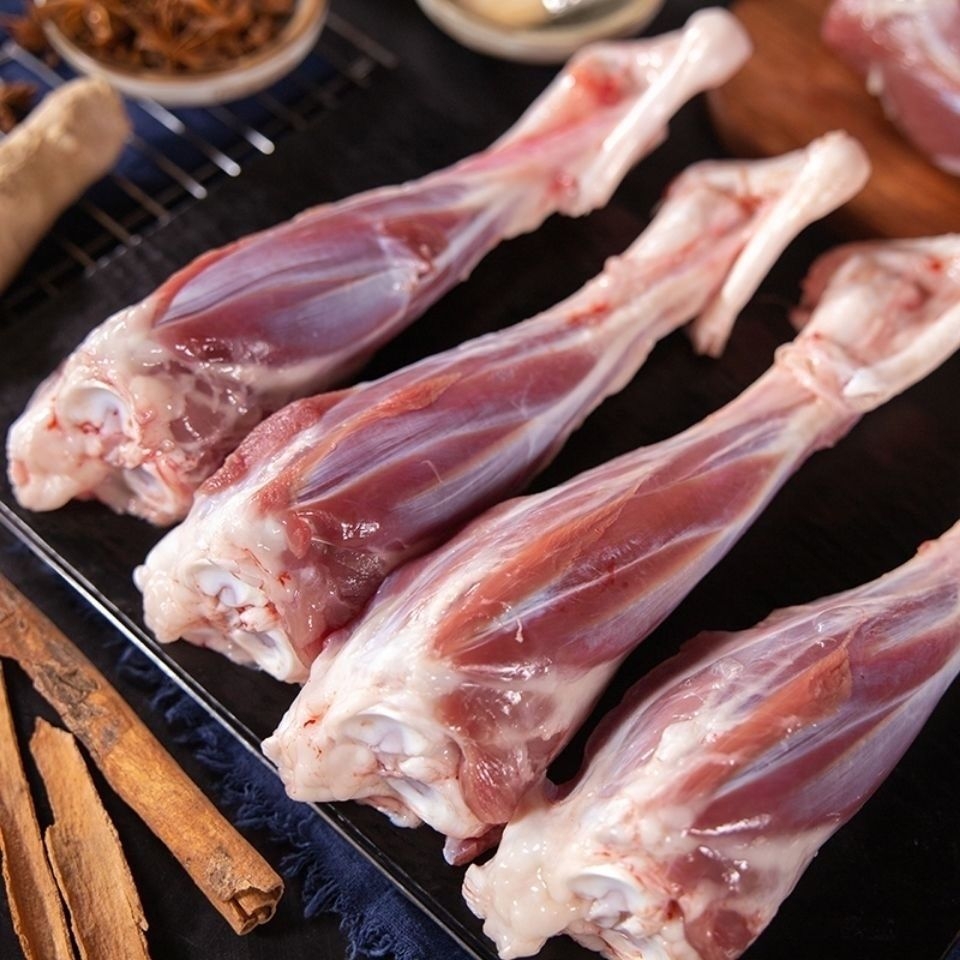 恩牧施内蒙古锡林郭勒草原牧民散养草地羔羊羊小腿【断骨连肉】