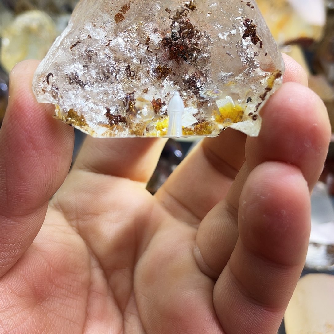 水晶未镶嵌珠宝半成品