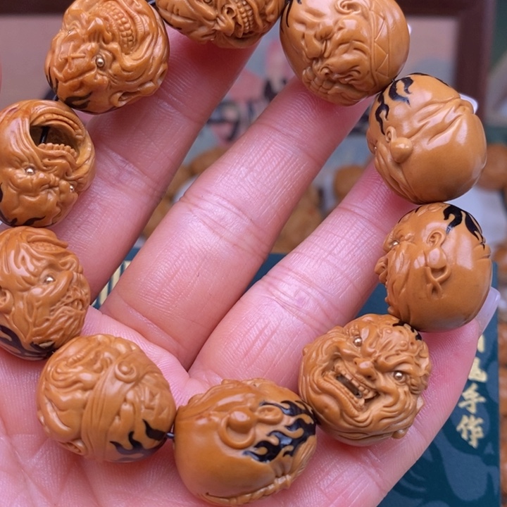 橄榄核手串/手链橄榄雕刻