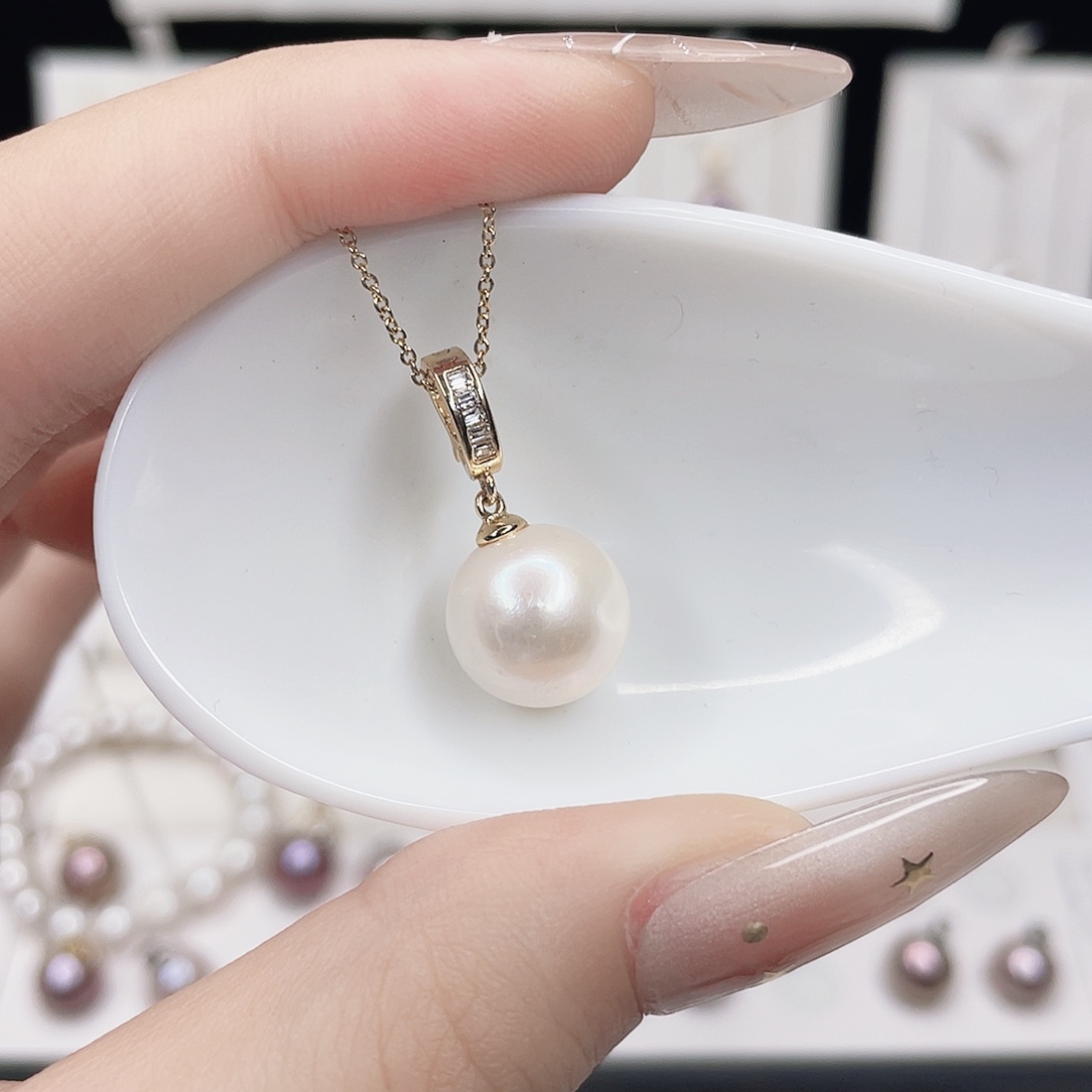 吊坠(赠链)合金淡水珍珠