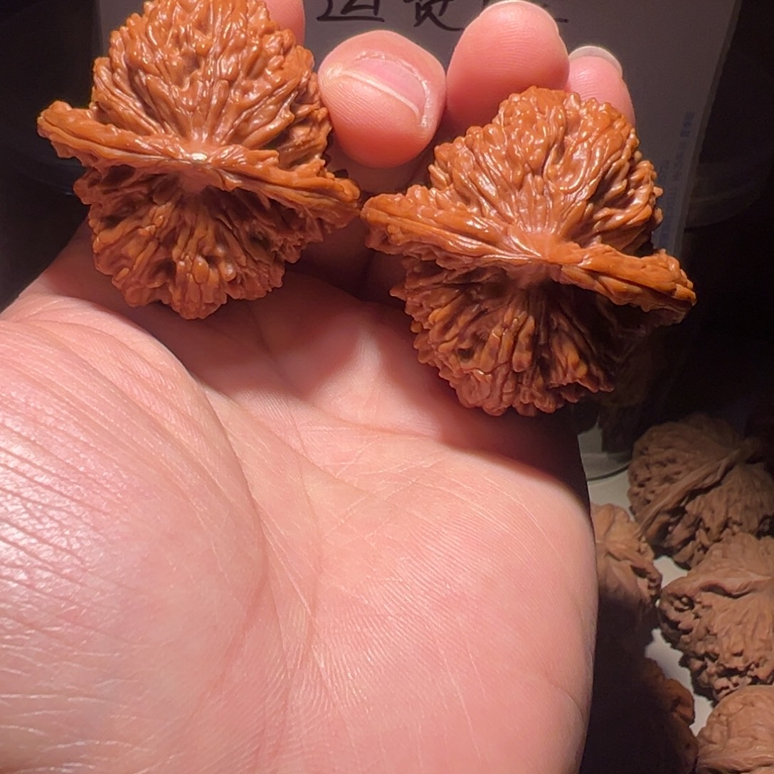 文玩核桃把件45尺全品四座楼