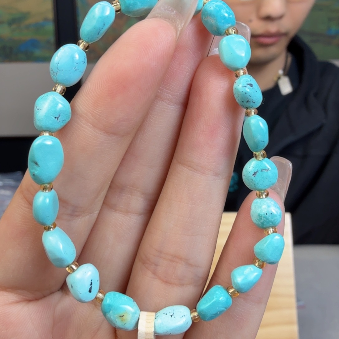 绿松石未镶嵌珠宝奇石