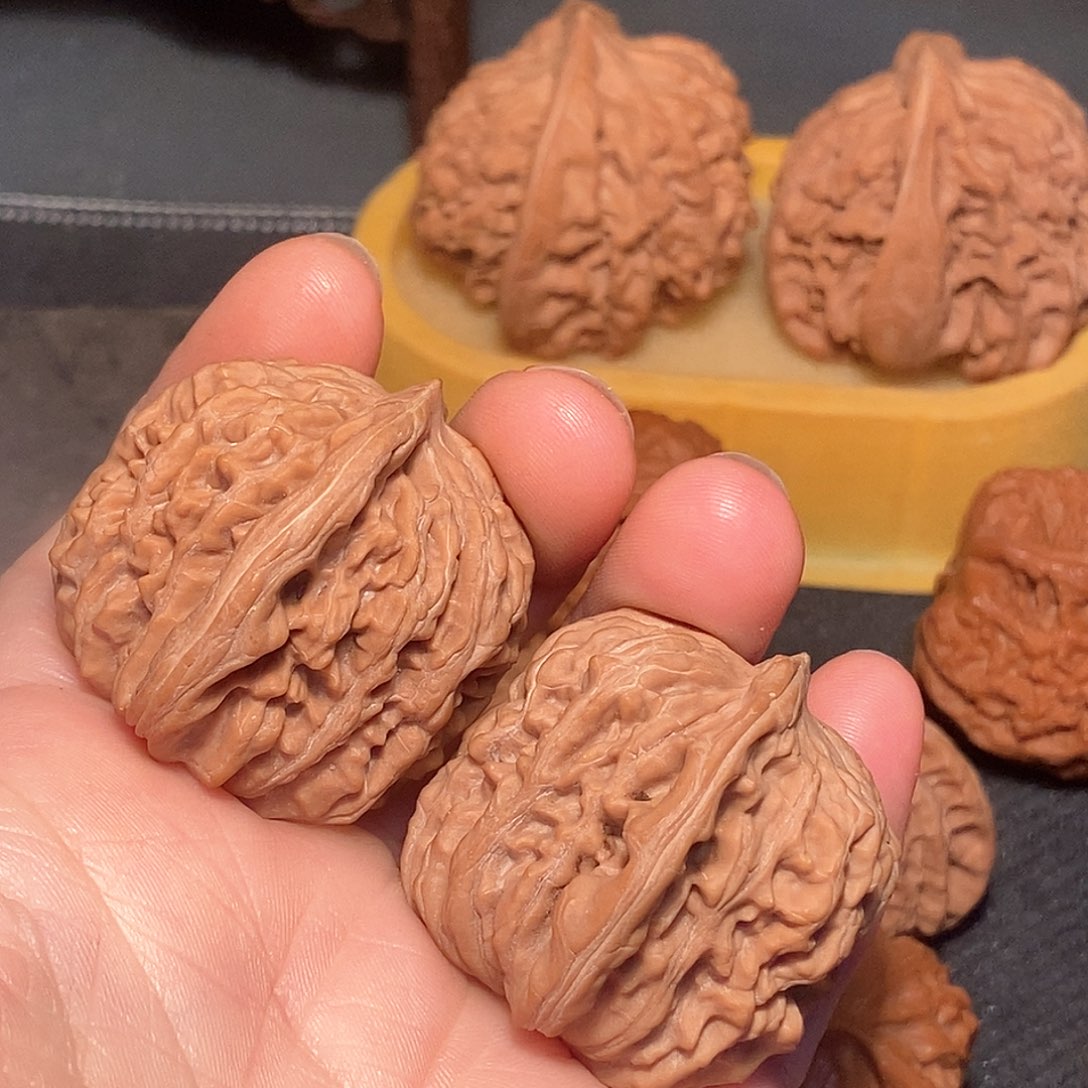 吊坠文玩核桃四座楼39尺