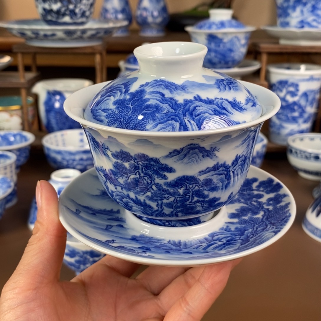 景德镇陶瓷手工手绘