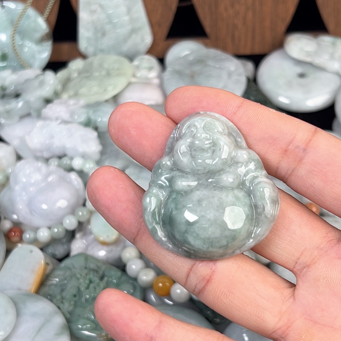 翡翠未镶嵌颈饰多样性发其一 天然A货翡翠0033