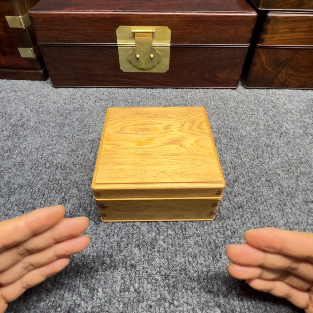 木首饰盒尺寸13×13×6.6