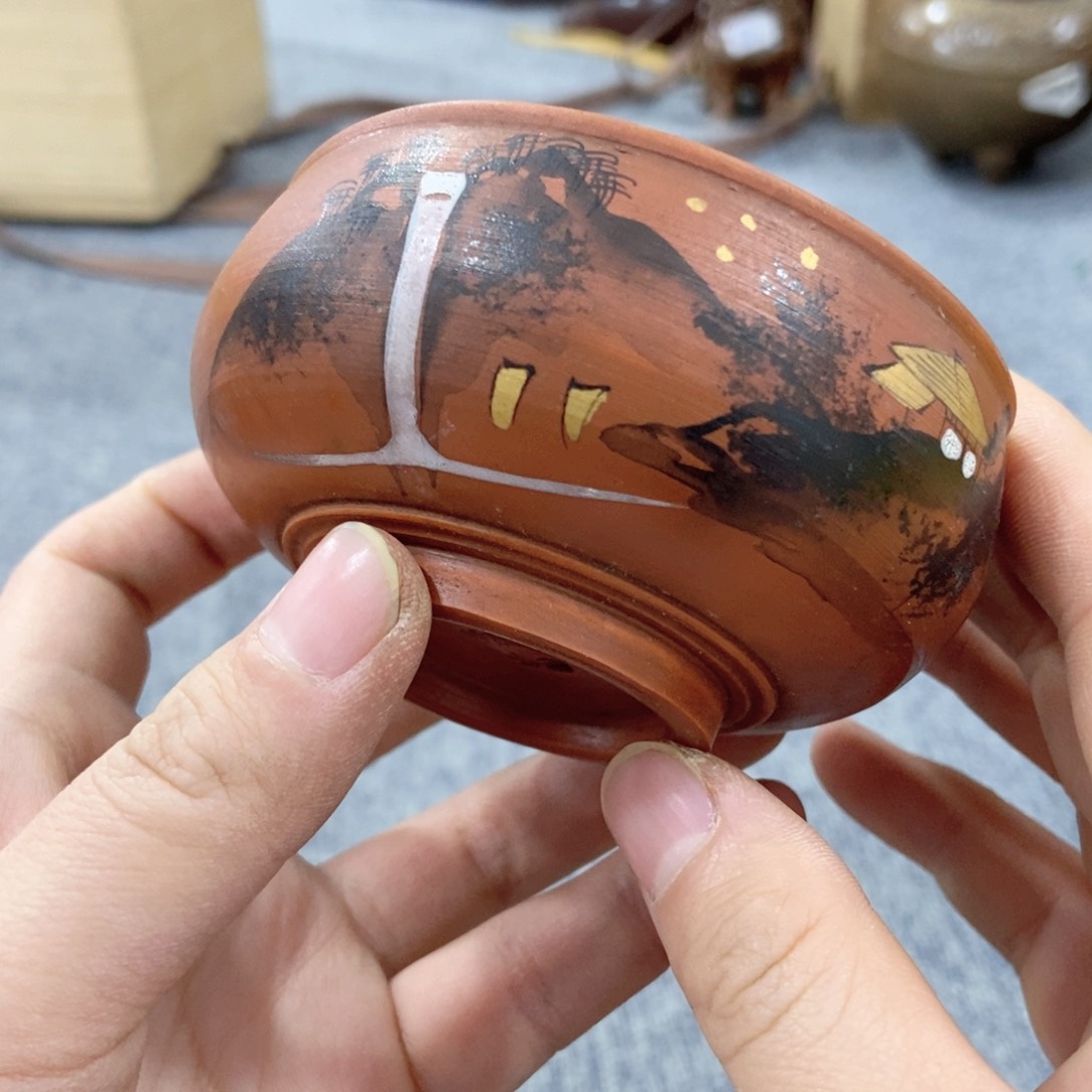 紫砂茶杯非常满意好看得物件