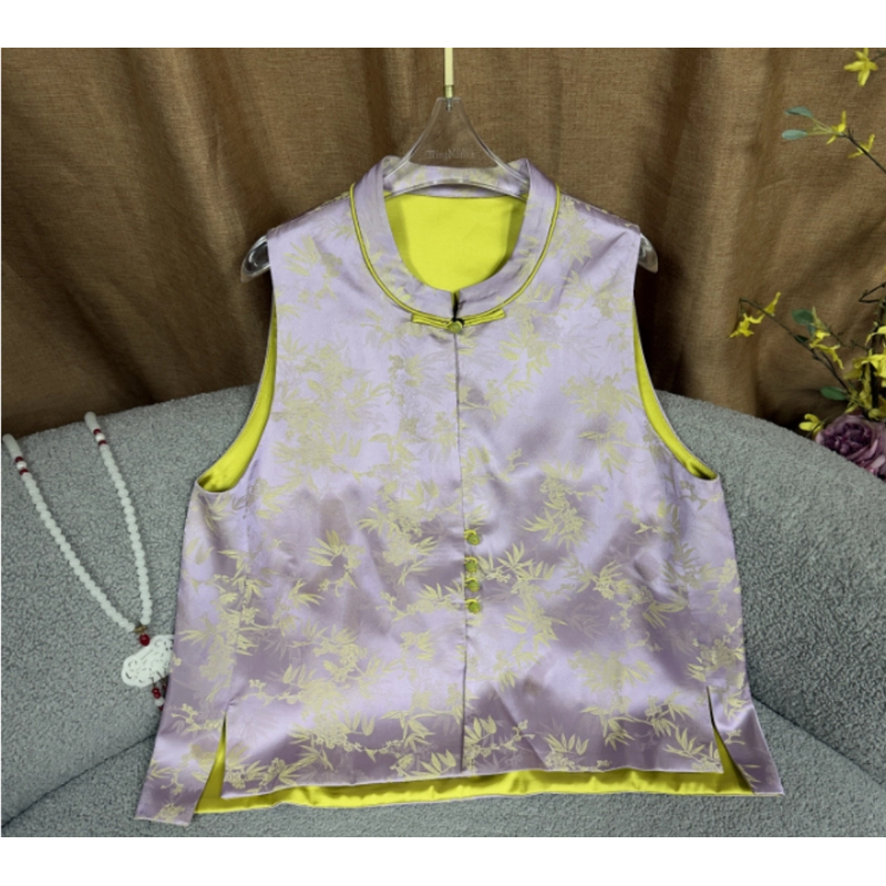 【SHANGLIU】新中式国风定制高级时尚百搭马甲新款HF-870201（528）