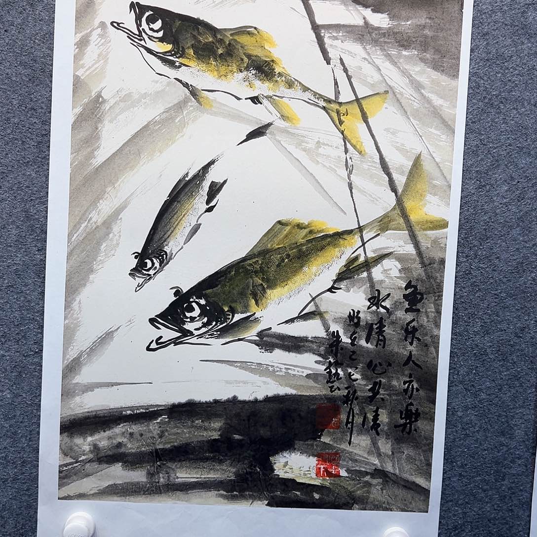 国画纯手绘系列画心