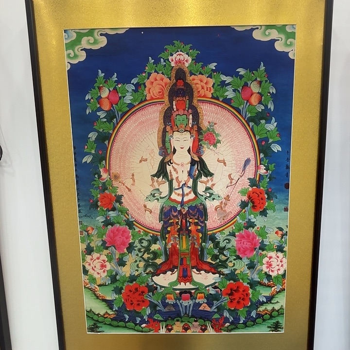 卷轴画唐卡作品欣赏