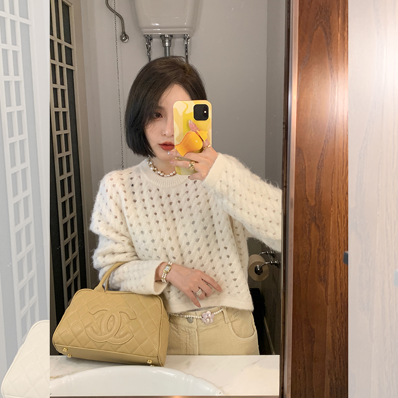 于momo【鼎奢苏丽毛衣系列】早秋女装休闲开衫外套系列 QH233057