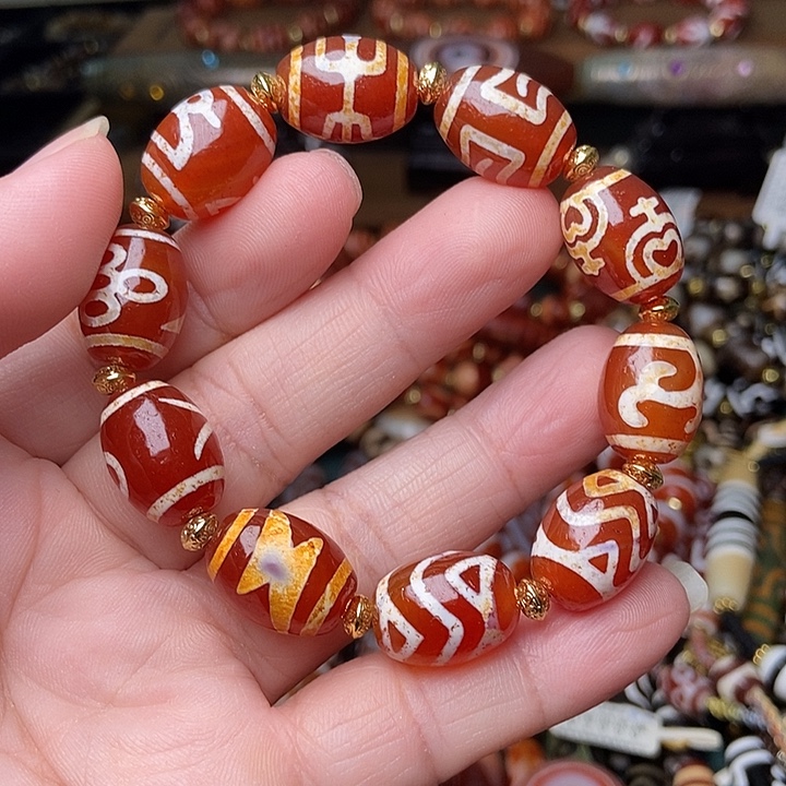 玛瑙/玉髓未镶嵌手链