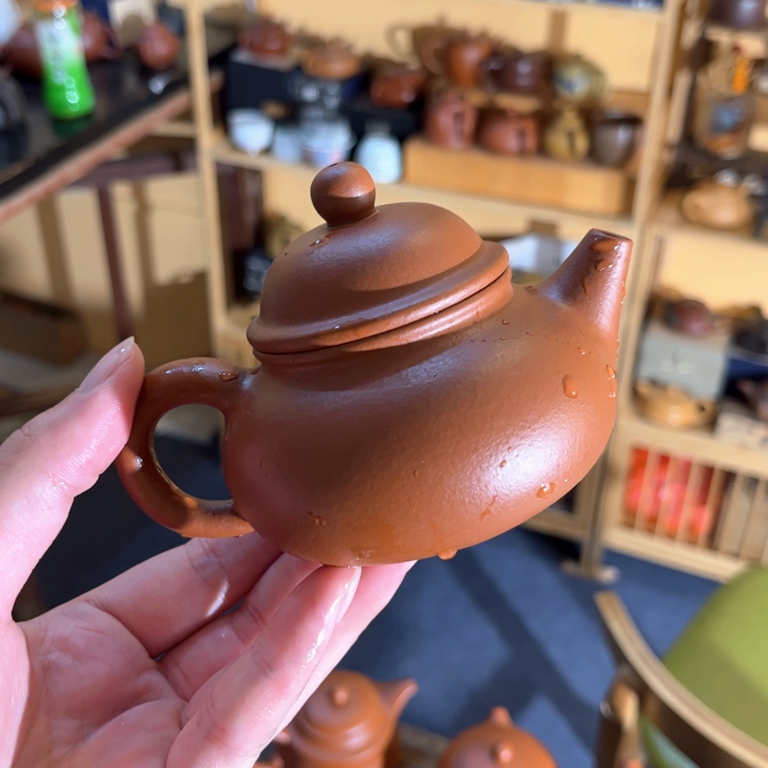 紫砂紫砂茶具微微晃盖不机车