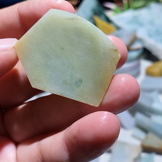 翡翠散珠边角料35