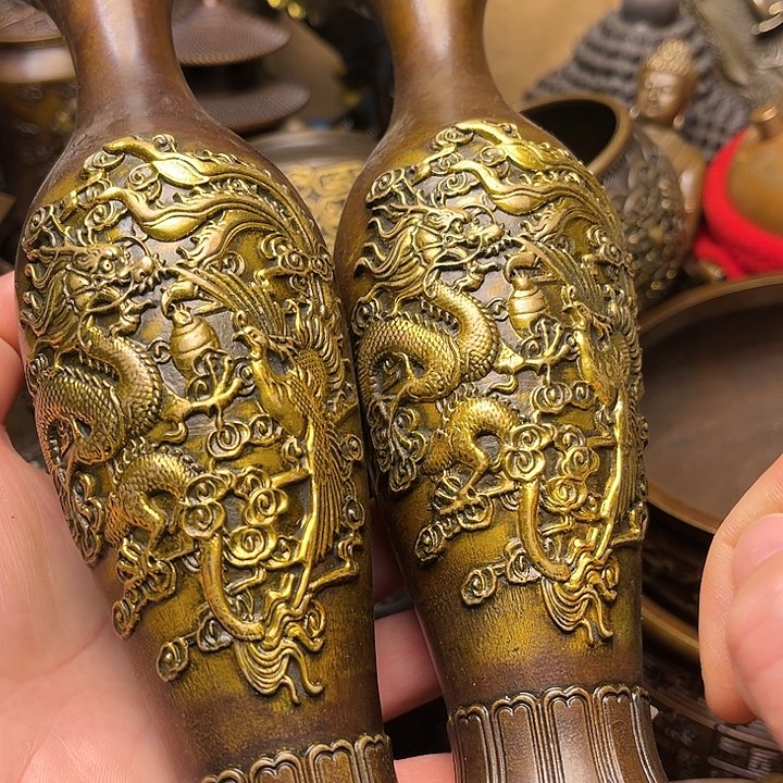 精美铜器批发档口