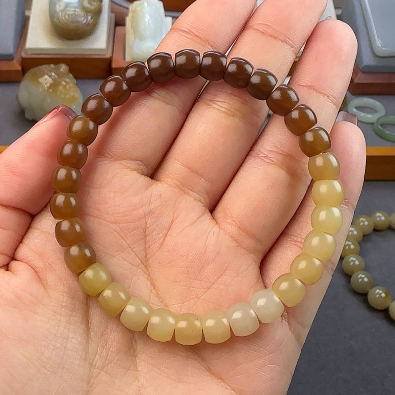 【闪购商品】和田玉手串未镶嵌