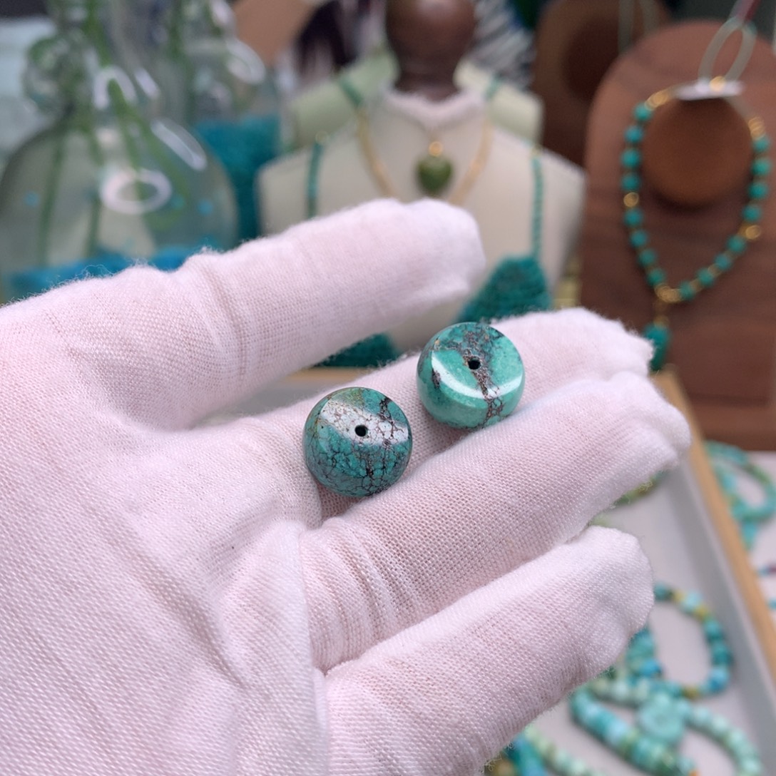 绿松石未镶嵌配饰