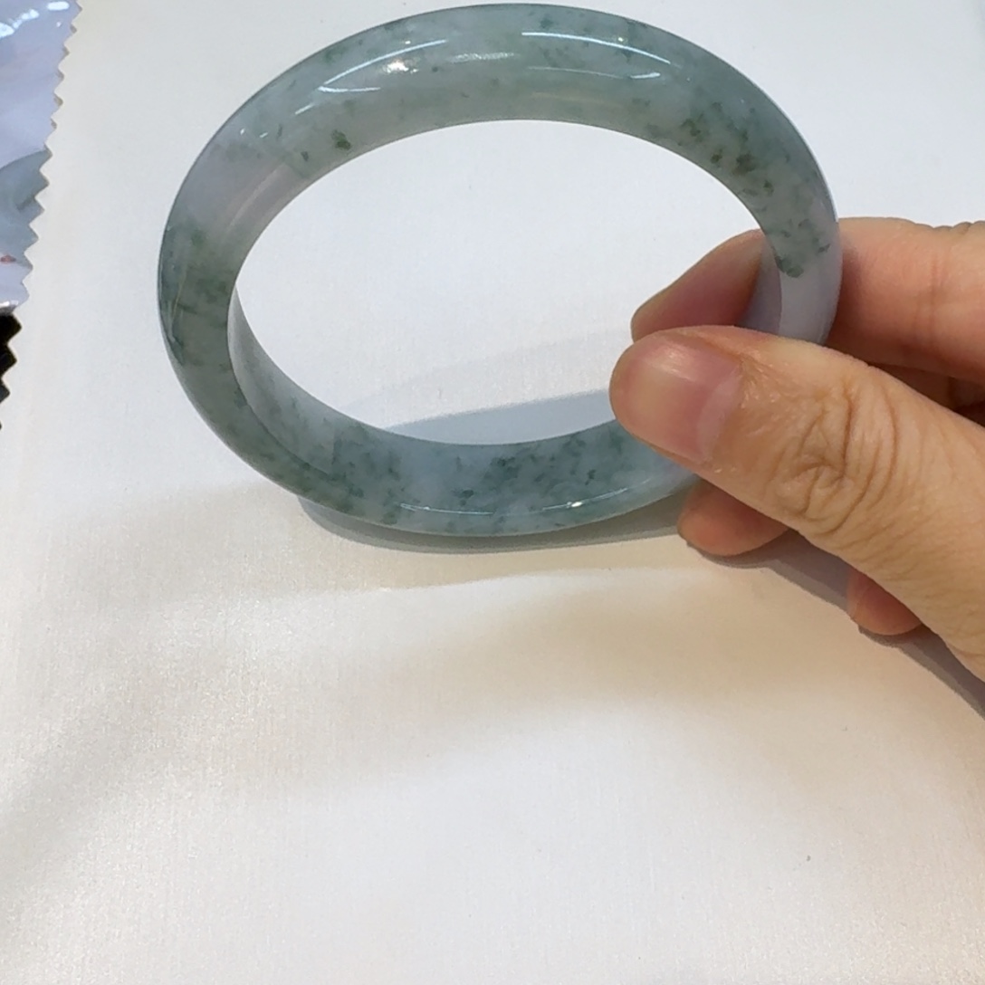 未镶嵌手镯翡翠62.2-13-8.1mm