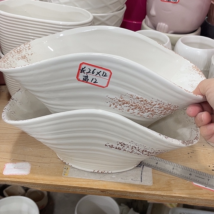 陶瓷花盆凑12米包邮