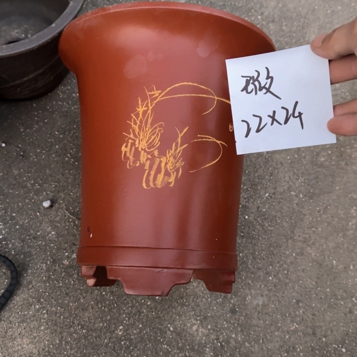 紫砂花盆特价清仓