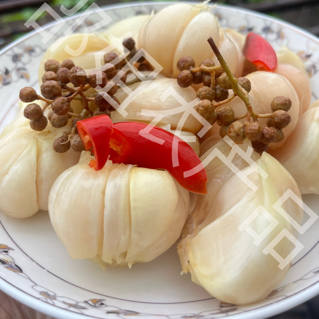 竹山特产酸辣大蒜糖醋大蒜250克一袋两袋起包邮