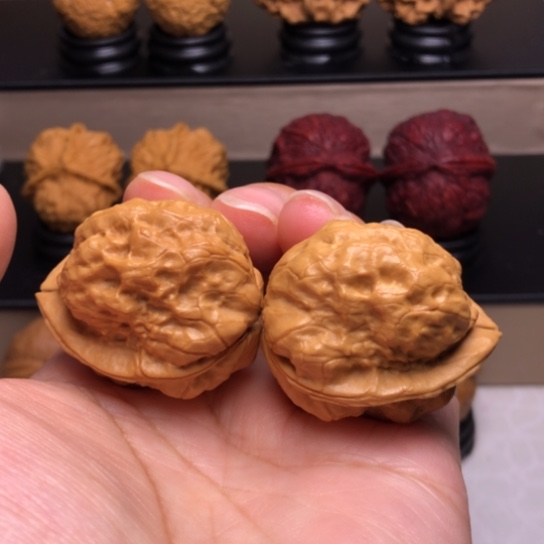 文玩核桃把件金玉满堂48