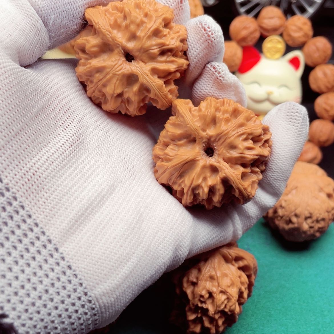 【闪购商品】吊坠桃核苹果园42尺已打底308号