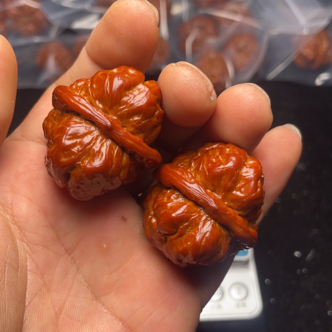 肥***施吊坠文玩核桃大李子1375