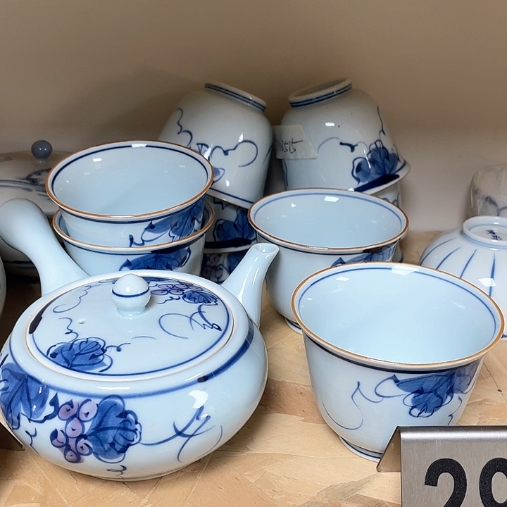 瓷片026 一人直播，看品直播间说序号