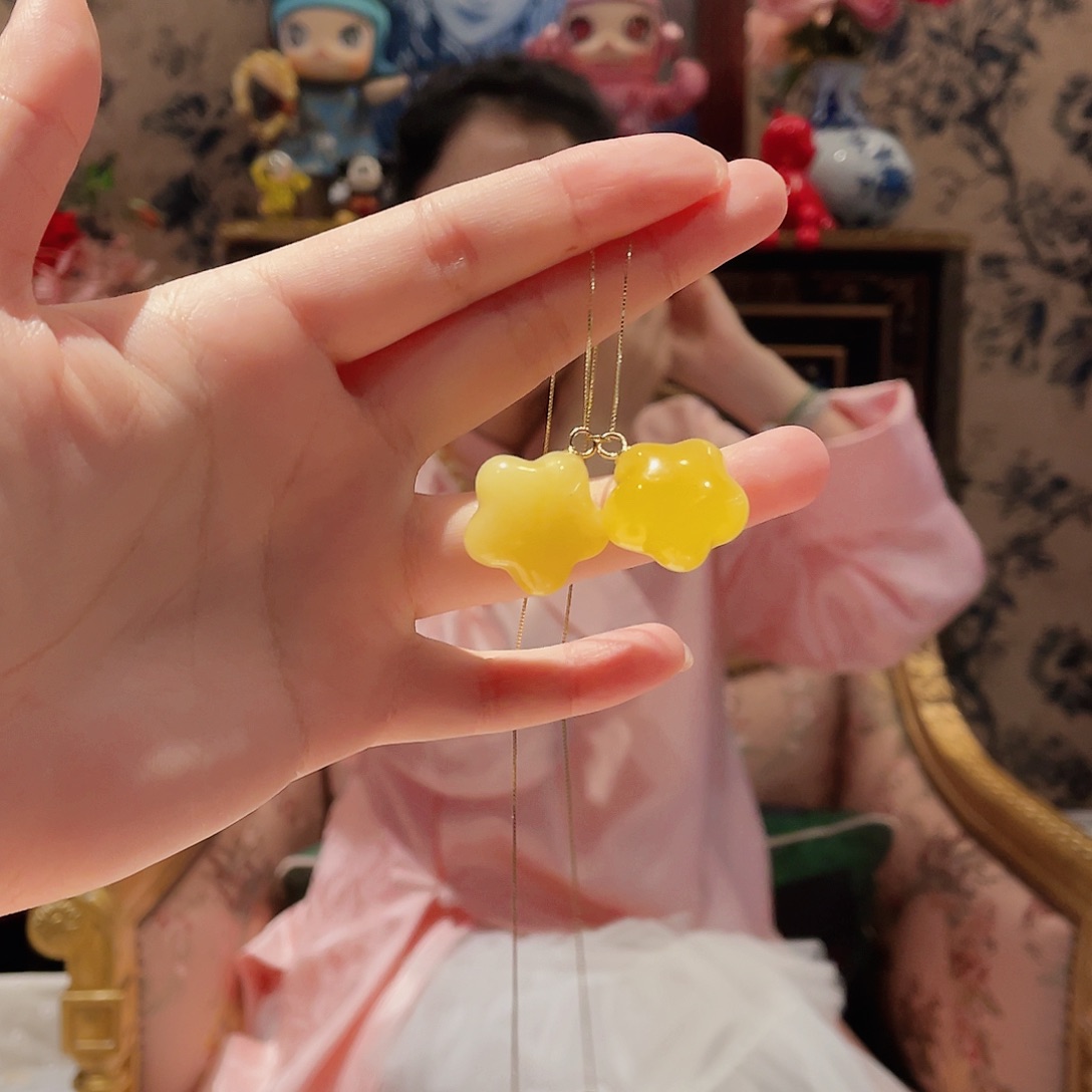 蜜蜡吊坠(赠链)未镶嵌