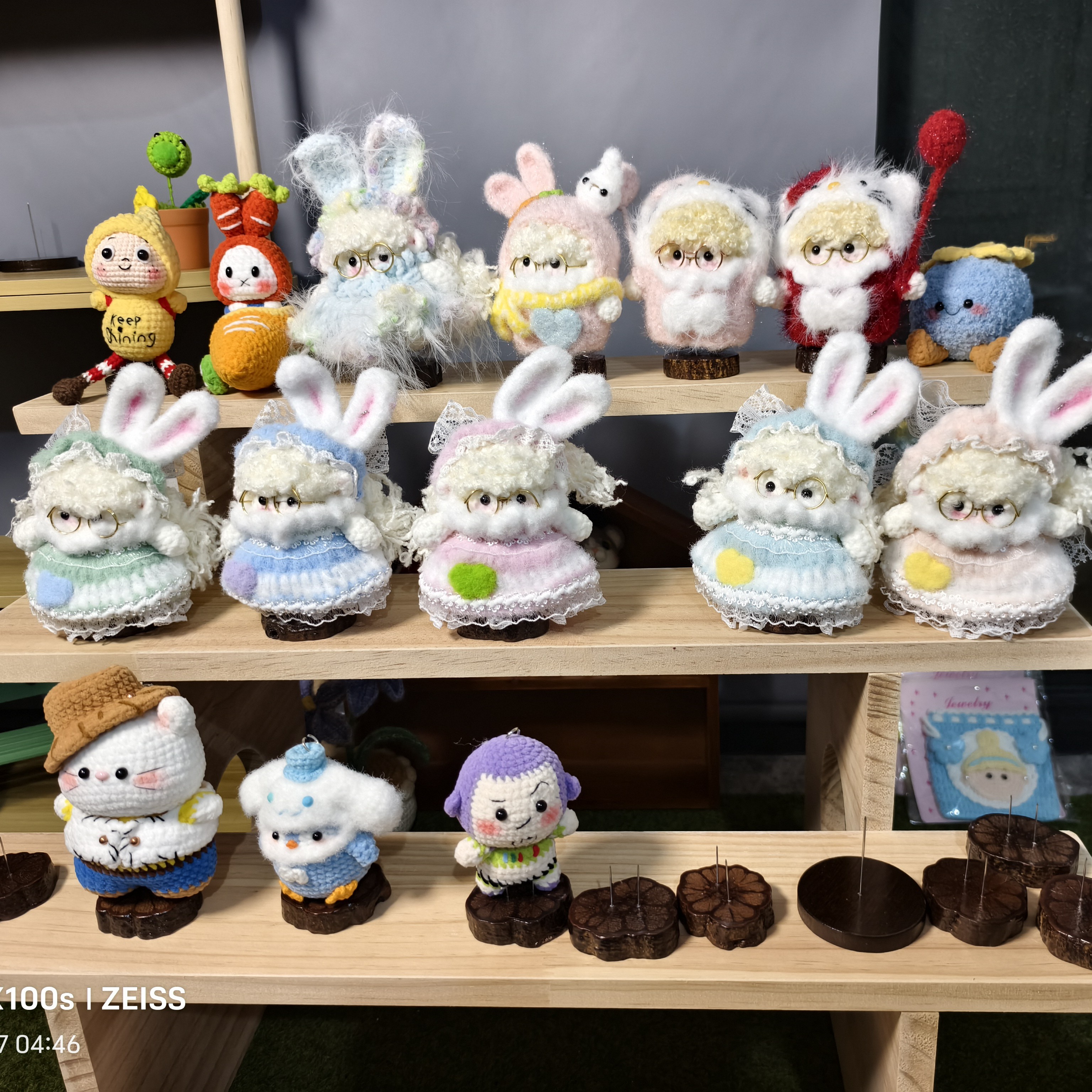 手工钩织玩偶 直播间选款链接 不选款直接拍随机发小礼物 不退换