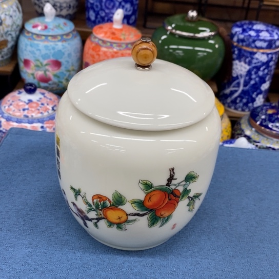 瓷片陶瓷茶叶罐密封罐