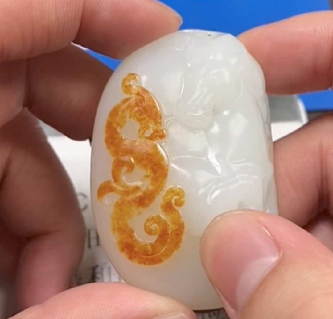 WQ1.13和田玉挂件多样性拍一发一未镶嵌145