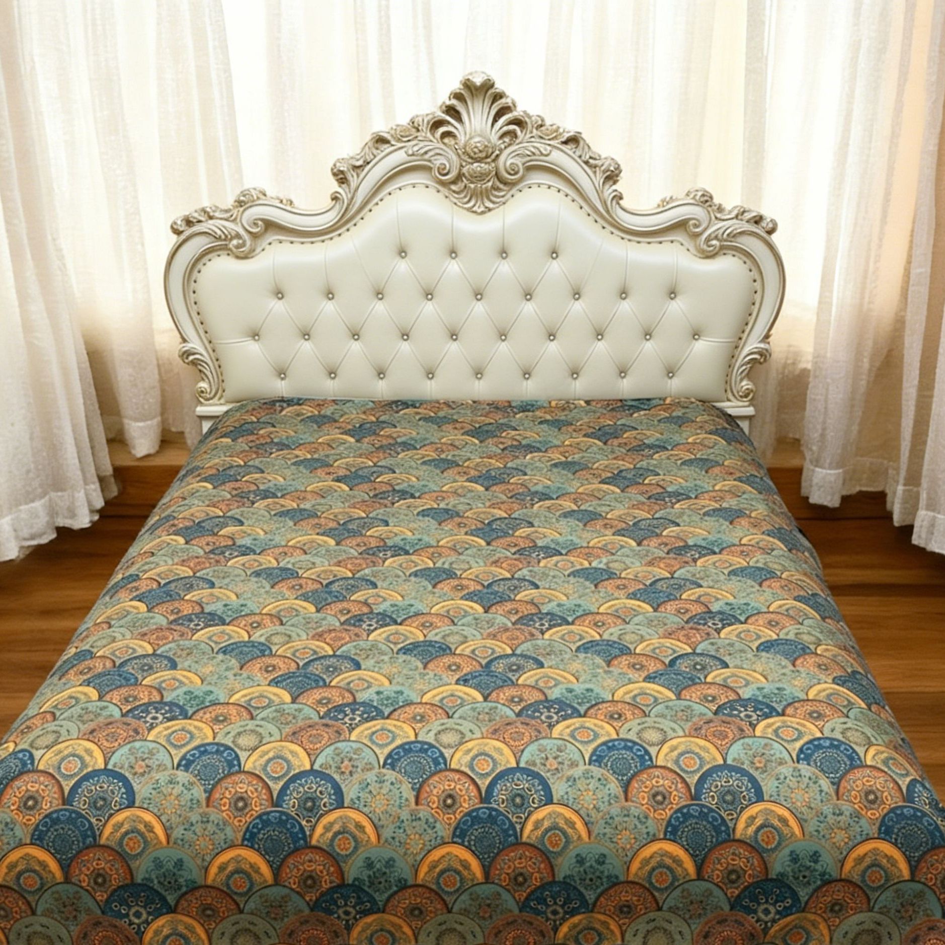 新款亲肤棉床单--西西里200*240